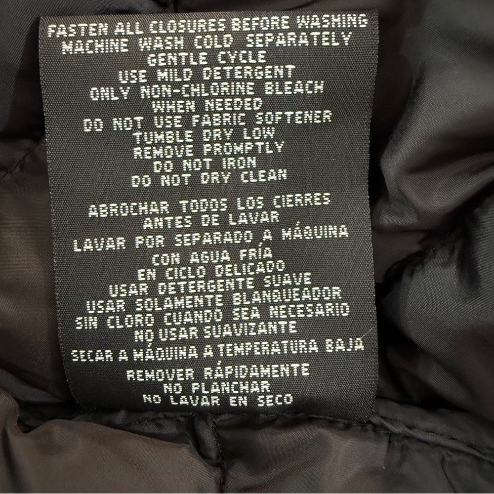 32 Degrees Heat‎ Puffer Jacket Black Large Women's - Picture 8 of 9